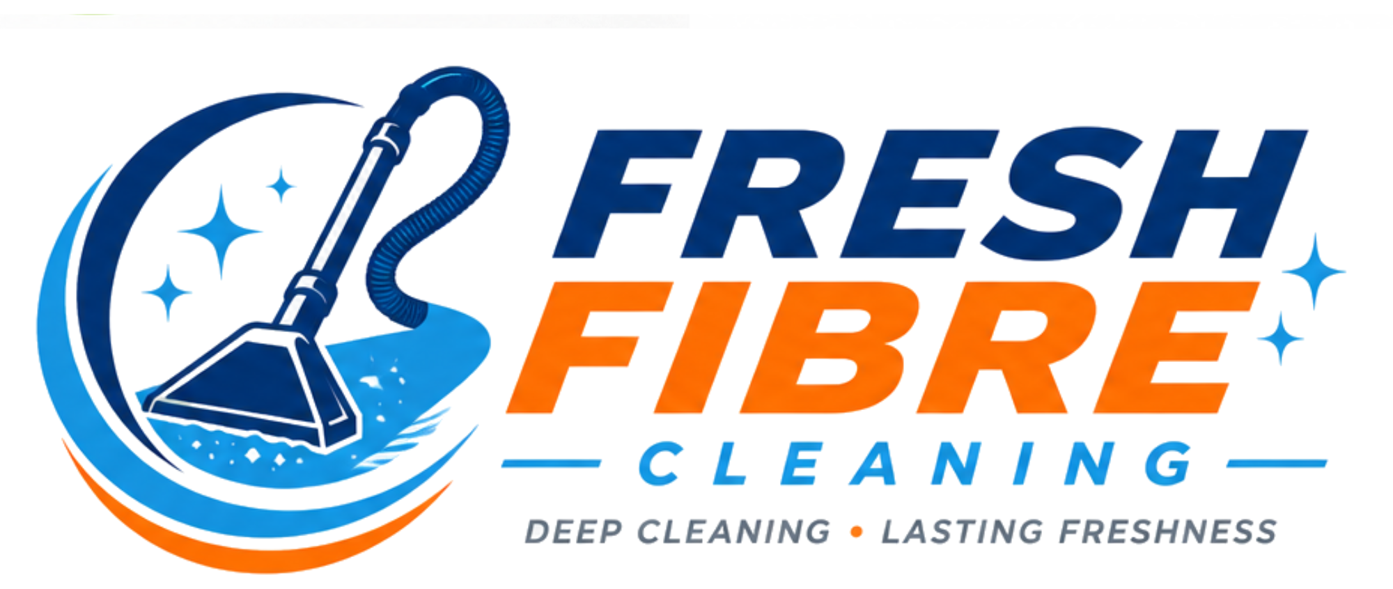 Fresh Fibre Cleaning logo transparent background